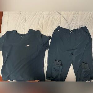 Figs scrub set, Dark Harbor, 2XL